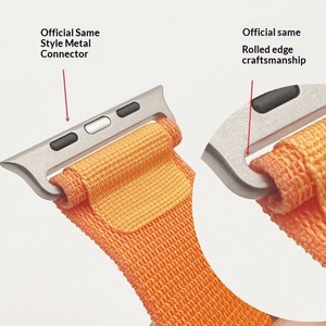 أحزمة ألباين لوب عالية الجودة متوافقة مع ساعة أبل ألترا <span class=keywords><strong>3</strong></span> <span class=keywords><strong>2</strong></span> 1 مقاس 49 مم 46 مم 45 مم 44 مم للرجال والنساء - Product Image 2