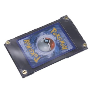 Porte-cartes de sport et de collection en plastique à 4 vis pour baseball, football, basketball, hockey - Product Image 5