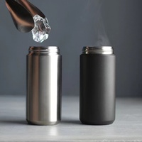 Mug isotherme japonais Kinto portable, double paroi en acier inoxydable, hermétique, droit, pour le sport, les voyages, le café, personnalisable