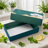 Caja de Envío Plegable con Código QR Impreso, Empaque Inteligente, Caja de Cartón Corrugado Personalizada para Marca Directa al Consumidor