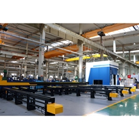 Machine CNC FIN de l'usine de Jinan pour la découpe, le marquage et le perçage de poutres en H à large bord, avec chargement et déchargement automatiques
