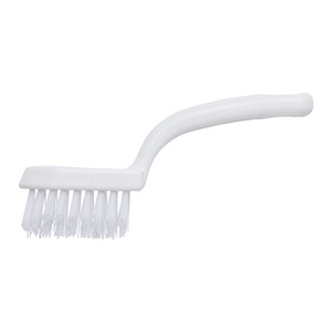 Household Crevice <b>Brush</b> White Nylon Bristles For Tile Grout And Stovetop Cleaning - Product Image 5