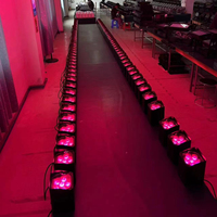 Luz LED Inalámbrica de Batería 6 x 15W RGBWA+UV