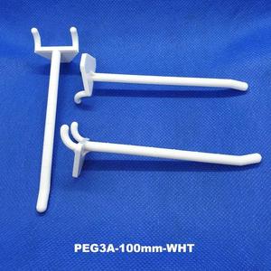 Chất lượng cao phổ biến 2 "3" 4 "5" 6 "7" 8 "10" 12 "màu trắng đen duy nhất prong PEG Hội Đồng Quản trị hiển thị nhỏ ABS nhựa <span class=keywords><strong>Pegboard</strong></span> móc - Product Image 5