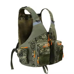 Chaleco de Seguridad Personalizable al por Mayor Directo de Fábrica, Portátil, Informal, para Exteriores, con Múltiples Bolsillos, de Malla Transpirable - Product Image 3