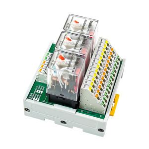 Industrial <strong>Control</strong> <strong>Relay</strong> <strong>Module</strong> with 4 Open &amp; 4 Closed Sealed <strong>Relays</strong> - Product Image 1