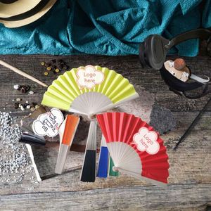 Abanico de Bambú Personalizado, Abanicos de Bambú con Impresión Decorativa, Nuevo Abanico Chino 2025 con Logotipo - Product Image 3