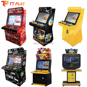 Hochwertige <span class=keywords><strong>Arcade</strong></span>-Kampfmaschine mit RGB-Dynamikbeleuchtung, Zero-Lag-Joysticks, 2-Spieler-Retro-Konsole für Unterhaltungsorte - Product Image 2