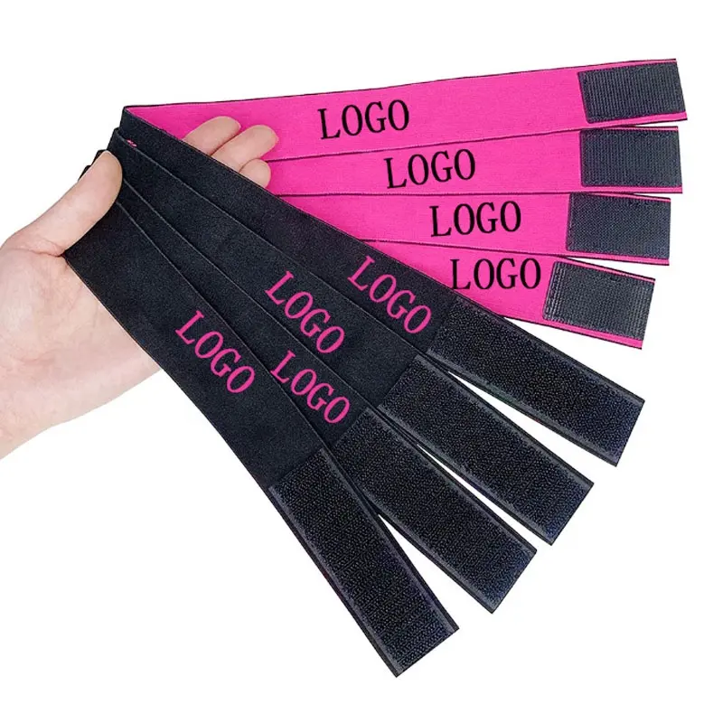 Lady Corner free Repeat Logo custom Private Label glueless wigs with elastic band No Slip hair band wig band for edges Hairbands