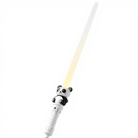 Jouet sabre laser LED MILI, en alliage, changeant de couleur, épée laser pour enfants, bâton lumineux multicolore de dessin animé