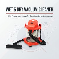 Aspirateur industriel électrique 1000W sans sac, cyclonique, pour nettoyage de tapis d'hôtel et domestique