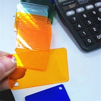 Feuille acrylique transparente ou colorée personnalisée pour impression UV avec impression numérique personnalisée, enseignes en acrylique