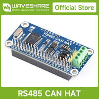 RS485 CAN HAT HAT Waveshare Untuk Raspberry 5 4B 3B Pi Zero Memungkinkan Komunikasi Jarak Jauh yang Stabil melalui RS485 CAN B623