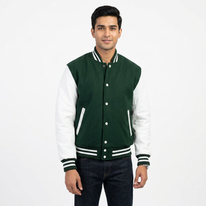 2025 New Winter Wool Varsity Jacket for <b>Men</b> Custom Letterman Jacket OEM Service Available Wool Varsity Jackets for <b>Men</b> - Product Image 1