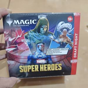 <span class=keywords><strong>Marvel</strong></span> <span class=keywords><strong>Super</strong></span> Heroes Draft Night pour ensemble de jeu de <span class=keywords><strong>collection</strong></span> - Jeu de cartes en papier pour les 14 ans et plus - Product Image 3