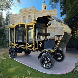 Coche fúnebre eléctrico clásico de alta calidad, transporte especial para funerales, vehículo para ataúdes - Product Image 4