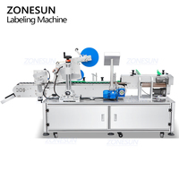 ZONESUN ZS-HTB832 automatique horizontal petits flacons ampoule bouteille parfum huile Tube à essai cosmétique haute vitesse étiqueteuse