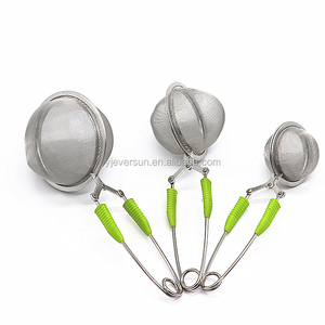 Bola de colador para infusiones de té, malla de acero inoxidable de fácil apertura de alta calidad - Product Image 5