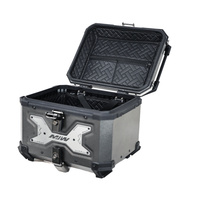 28L 45L 55L Boîte à bagages universelle en aluminium pour moto scooter à dégagement rapide
