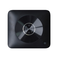 Projecteur de cinéma maison LCD de poche Ruiying Pico certifié FCC CE PSE RoHS avec haut-parleurs intégrés, 1080P HD, compatible 4K, 500 lumens, noir