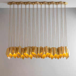 <span class=keywords><strong>Lustre</strong></span> <span class=keywords><strong>Art</strong></span> Déco Moderne Rustique en Bronze, Nouveau Design, Vente en Gros pour Salle à Manger, Café, Hôtel - Product Image 4