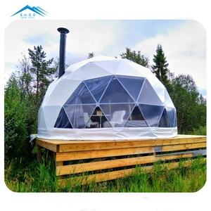 Tienda ecológica resistente al viento para hotel, carpa de cúpula glamping, Geodésica para <span class=keywords><strong>el</strong></span> desierto - Product Image 5