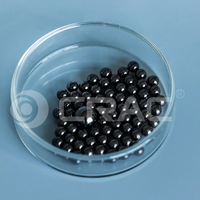 Micro-perles céramiques industrielles en carbure de silicium Si3N4 de haute pureté, à faible densité et résistantes à l'usure, pour les applications semi-conductrices et photovoltaïques