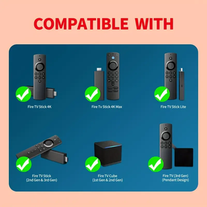 Télécommande intelligente de remplacement pour <span class=keywords><strong>Fire</strong></span> Stick <span class=keywords><strong>TV</strong></span> 3e génération, en plastique, compatible <span class=keywords><strong>Alexa</strong></span>, pour <span class=keywords><strong>Fire</strong></span> <span class=keywords><strong>Cube</strong></span> 4K MAX Lite, avec code fixe - Product Image 4