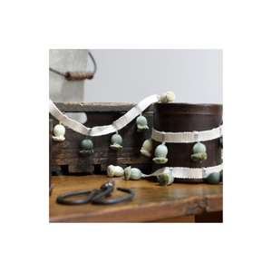 พู่ถักเปียผ้าฝ้ายสีขาวขนาด10มม. - Product Image 3