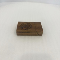 Custom Unique Wooden Guitar Pick Box for Laser Engraving Printing Solid Wood Ukulele Stringed Instruments Parts & Accessories