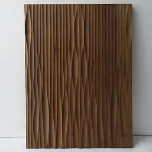 Decorative Integrated Cladding Wall Panel Doors Wooden Interior For Garage Car Workshop Design
