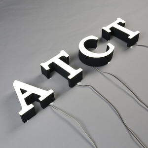 ตัวอักษร LED 3 มิติแบบกำหนดเอง ตัวอักษร LED แบบมีไฟด้านหน้า ระดับการกันน้ำ และรีโมทคอนโทรล ป้ายตัวอักษรช่องแสงสำหรับใช้งานกลางแจ้ง สำหรับธุรกิจ - Product Image 6