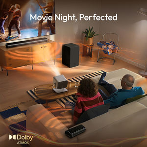 Pantalla de Proyección de Marco Fijo de Cristal Gris de Alta Calidad HD 8K de 100/120/133/150 Pulgadas, Pantalla de Proyección de Pared con Formato 16:9 - Product Image 2