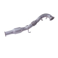 Knalpot Stainless Steel Berkinerja Tinggi 1.5mm Finishing Cermin untuk GAC Motor Empow R 2.0T 1.5T 2021-2025 Downpipe Heat Shield