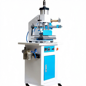 Automatic Foil <b>Printer</b> Handbag Flat Door Panel Clothing Toy Embossing Machine Leather Bronzing Pressure Mark Machine - Product Image 1