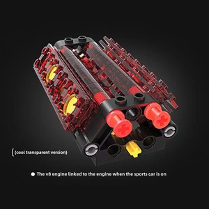K Box 10304 458 <span class=keywords><strong>Building</strong></span> Block Assembly Modelo 1:8 Grande Tamanho Ornamento Plastic DIY Toy Cross-Border Hot Sale - Product Image 5