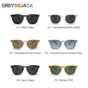 Gafas de Sol Polarizadas Unisex Grey Jack UV400 con Marco de Metal TR y Lentes TAC Tipo 3 para Conducir y Uso en Exteriores - Product Image 5