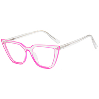 Lunettes DL Nouveauté 2023, lunettes de lecture rétro œil de chat anti-lumière bleue, lunettes de protection pour ordinateur, monture de lunettes de couleur fluorescente