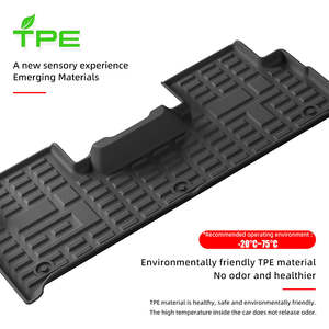 Alfombrillas <span class=keywords><strong>de</strong></span> Piso TPE <span class=keywords><strong>para</strong></span> Todo Clima <span class=keywords><strong>de</strong></span> Alta Calidad <span class=keywords><strong>para</strong></span> Jetour Traveler T2 2024-2026, Impermeables, Especiales, Resistentes a la Abrasión - Product Image 6