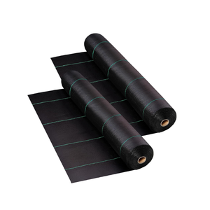 Agricultural Weed barrier Plastic Weed mat UV Ground cover Black Landscape fabric