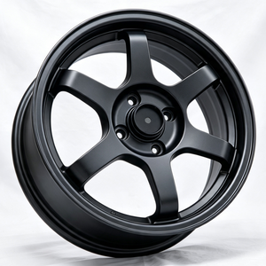 ล้อแม็กซ์รถยนต์ใหม่ 14x5.5 ET33 4x100 สีดำด้าน พร้อมส่ง ล้อแม็กซ์สำหรับรถยนต์ขนาดเล็ก รถยนต์นั่งส่วนบุคคล - Product Image 5