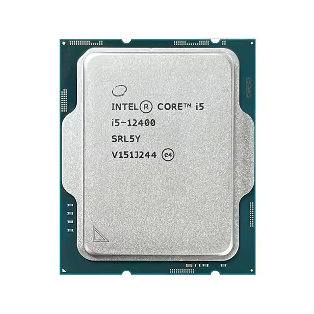 Used for Core I5-12400 6 Core 12 Thread 2.5GHz 18MB L3 Cache 14nm 65W 64-bit New Server CPU