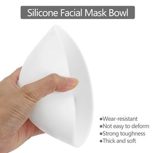 Kits de masques faciaux très vendus, bol à masque facial, ensemble de bol à masque facial en silicone, film de colle souple, outil de réglage - Product Image 4