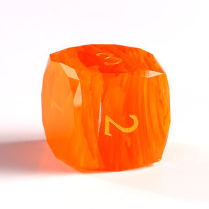 Jingyuan 7 יח 'קוביות עין דרקון קצה סט אבני חן סט סט של אבני חן עבור מבוכים ודרקונים dnd - Product Image 1