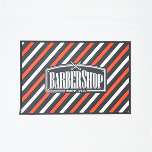 Tappetini Antiscivolo in PVC per Barbieri e Saloni di Bellezza, Nuovi Arrivi, Tappetino Flessibile Antifatica per Postazione da Barbiere - Product Image 1