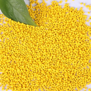 Fabricante de Masterbatch de plástico Masterbatch amarillo Masterbatch para tubería corrugada de doble pared HDPE de color amarillo - Product Image 6