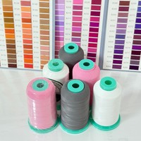 Fil à broder en polyester mat haute ténacité 108D pour broderie