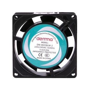Ventilateur de refroidissement CC 80x80x25mm Petit ventilateur de refroidissement CC 80mm à grande vitesse 12V <span class=keywords><strong>12</strong></span> Volt Moteur <span class=keywords><strong>d</strong></span>'extraction de chaleur Ventilation pour purificateur <span class=keywords><strong>d</strong></span>'<span class=keywords><strong>air</strong></span> - Product Image 2