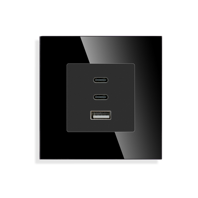 Tawoia 65W USB GaN Home Sockets Compatible with Mobile Computer Camera Usb Socket