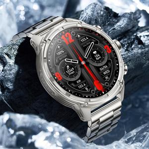 Reloj de pulsera inteligente V99 OEM ODM para hombre, reloj inteligente deportivo conectado a Android, reloj inteligente de doble correa 2025 para hombre - Product Image 6